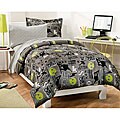 X-Factor 5-piece Twin-size Bed in a Bag with Sheet Set