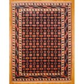 Persian Hand-knotted Tabriz Red Wool Rug (9'4 x 13')