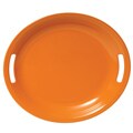 Fiesta 16x19-inch Oval Tangerine Tray