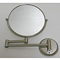 DeNovo Round Wall-mount Nickel Magnifier Mirrors (Pack of 10)