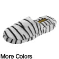 Easy Brand Women's Tiger Print Scuff Slippers