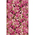 Directory of helpful reviews on Decor abstract Tweens Multi-color Abstract Rug (4'11 x 7')