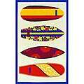 Tweens Surfboard Rug (4'11 x 7')