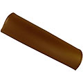 Half Round Massage Table Chocolate Brown Bolster