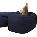 Boz FufSack Navy Twill Ottoman