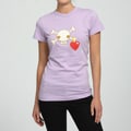 Aegean Apparel Junior's 'Heart and Skull' T-shirt
