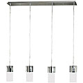 Cylinder 4-light Chrome Hanging Light