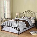 Camelia Queen-size Metal Sleigh Bed