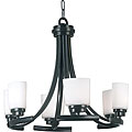 Bow 6-light Bronze Island Light
