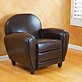 David Brown Bonded Leather Club Chair