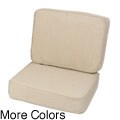 Kokomo Teak Lounge Chair Seat/ Back Cushion Set made with Sunbrella Fabric