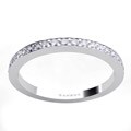 Danhov 14k White Gold 1/3ct TDW Diamond Wedding Band (G, VS2)