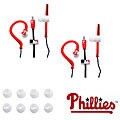 Nemo Digital MLB Philadelphia Phillies Jogger Earphones (Case of 2)