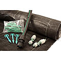 4 Hose Hookah Interrelated Guide EvoOrganic Weed Free Garden Watering Blanket (4' x 25')