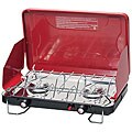 Stansport Red 2-burner Stove w/ Drip Pan