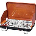 Stansport Orange 2-burner Stove w/ Drip Pan