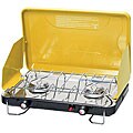 Stansport Yellow 2-burner Stove w/ Drip Pan