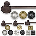 Your Look 22 to 38-inch Single Curtain Rod Set