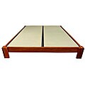 Mahogany Honey Twin Tatami Platform Bed (China)
