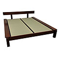 Mahogany Kasagi Tatami King-size Platform Bed (China)