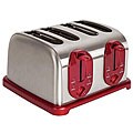 Kalorik Red 4-slice Toaster