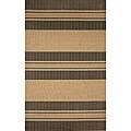 Spinnaker Stripe Oatmeal Rug (3'3 x 4'11)