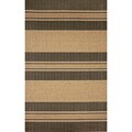 Spinnaker Stripe Beige Rug (1'11 x 7'6)