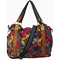 Amerileather 'Origami' Leather Shoulder Bag
