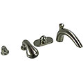 Grohe Talia Roman Brushed Nickel Handles and Tub Filler