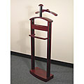 Mahogany/ Black Wood Trojan Valet VL16184