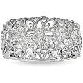 Miadora Sterling Silver 1/3ct TDW Diamond Fashion Ring (H-I, I3)