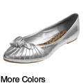 Adi Designs Women's Ruffle Detail Ballet Flats