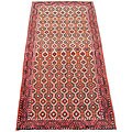 Iranian Hand-knotted Wool Balouchi Rug (3'11 x 8'8)