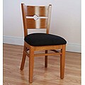 Coin Back Cherry Chairs (Set of 2)