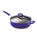 A few more facts on porcelain Dinner Rachael Ray Blue Porcelain 6 quart Covered Saute Pan