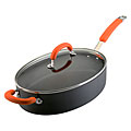 Rachael Ray Orange 5-quart Oval Saute Pan