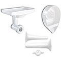 KitchenAid KN12AP Mixer Attachment Pack of Citrus Juicer, Food Tray, Food Grinder and Sausage Stuffer