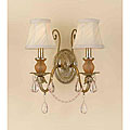AF Lighting Serena 2-light Soft Gold Wall Sconce