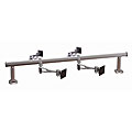 Cotytech HDM-D21A2 Extra-long Horizontal Four Monitor Desk Mount