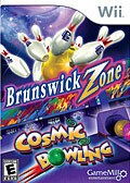 Wii - Brunswick Zone Cosmic Bowling - By Game Mill