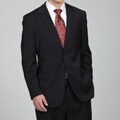 Luca Bertoni Men's Navy Two-button Wool Suit