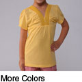 Everyday by Journee Girl's V-Neck Top