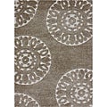 Jullian Beige Shag Rug (7'7 x 10'6)