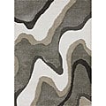 Jullian Multicolor Shag Rug (7'7 Square)