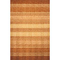 Tips on Rowe Ami Mechanism Hand-loomed Paprika Rows Wool Rug (3'6 x 5'6)