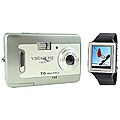 VistaQuest VQ700S Silver 7.0MP Digital Camera with Photo Watch