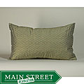'V' Taupe 12X20-inch Decorative Pillow