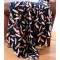 Surf's Up Print Microluxe Throw