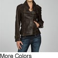 Collezione Italia Women's Asymmetrical Lambskin Jacket