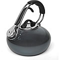 Chantal Enamel-on-steel 1.8-quart Onyx Tea Kettle